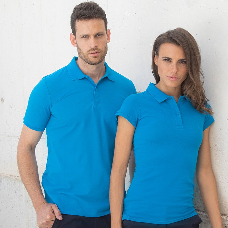 Micro-Fine Pique Polo | BRIGHT JADE